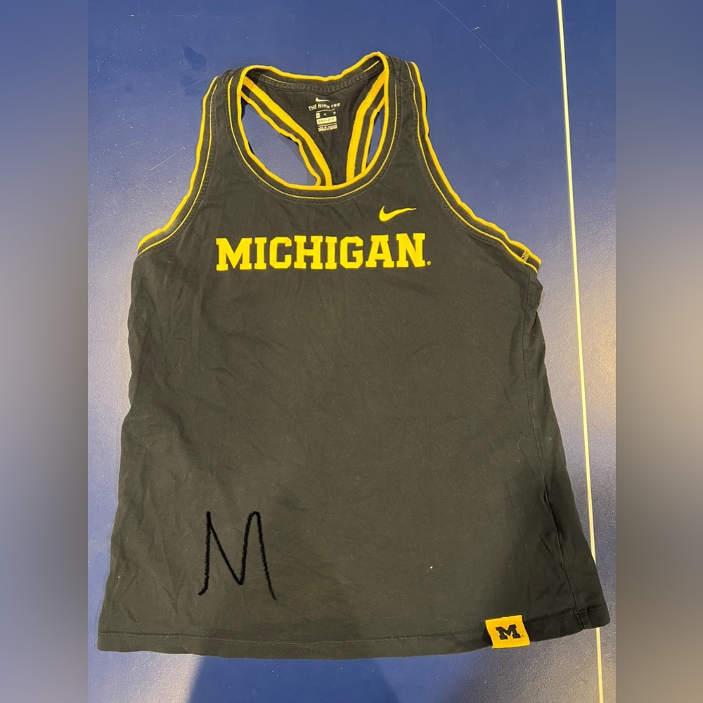 Navy Nike Michigan Tank Top